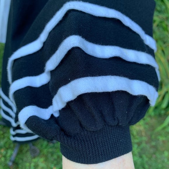 TOP-RATED SELLER! Sonia Rykiel Navy and White 100% Cotton Dress - Picture 8 of 11